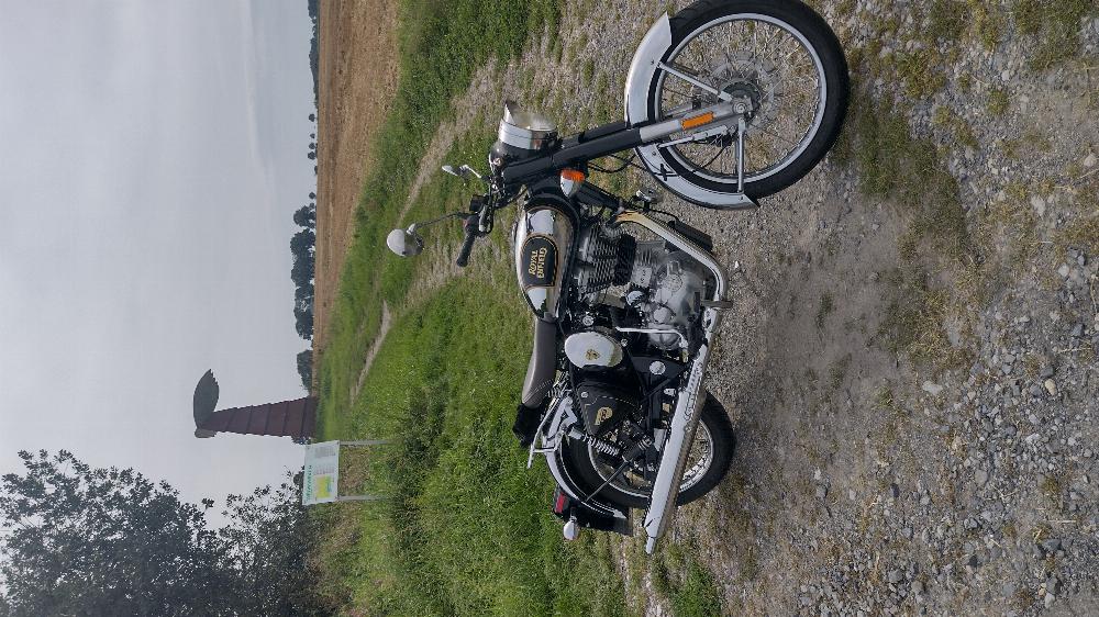 Motorrad verkaufen Royal Enfield 5oo classic chrom Ankauf